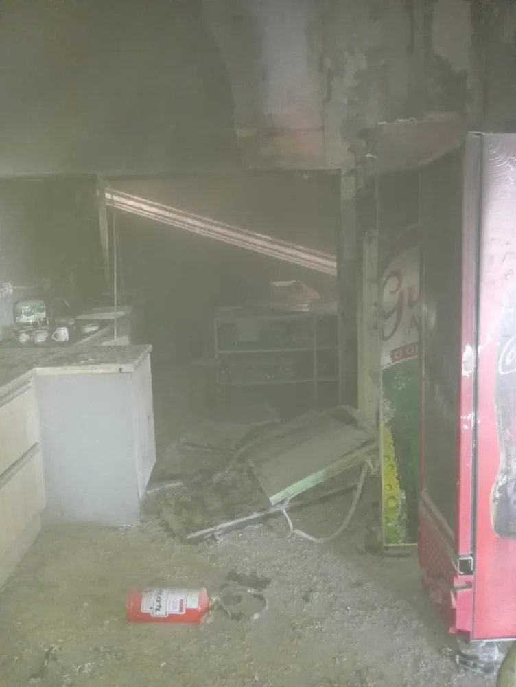 Um princ&iacute;pio de inc&ecirc;ndio mobilizou o Corpo de Bombeiros na manh&atilde; deste domingo (3), em Sombrio. N&atilde;o houve v&iacute;timas.