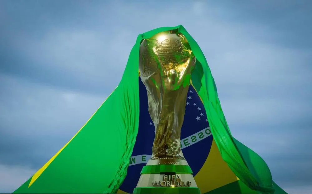 “Supercomputador” (baseada no modelo da Opta Analyst) indica que, para a Copa do Mundo 2026, o Brasil tem aproximadamente 6 % de chance de vencer 
