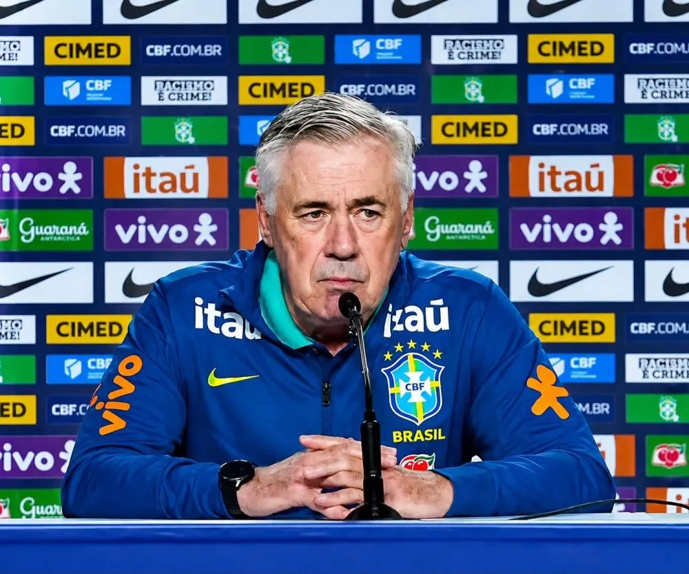 Carlo Ancelotti aposta em trio do Flamengo na estreia do Brasil na Copa do Mundo: Danilo, Alex Sandro e Lucas Paquetá
