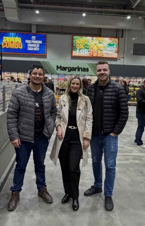 Hyper FM acompanha a inauguração do novo Combo Atacadista em Braço do Norte