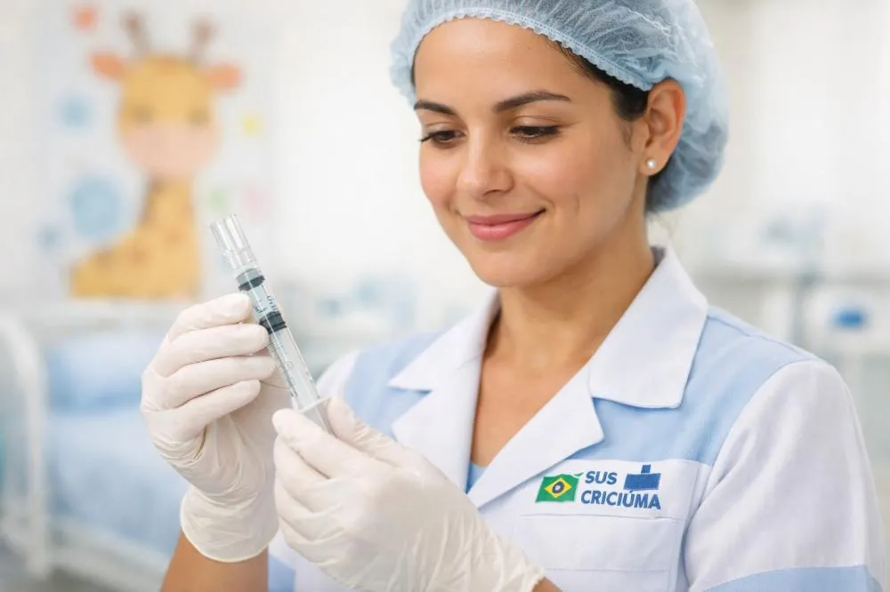 Criciúma inicia aplicação de anticorpo que reduz internações infantis em 80%