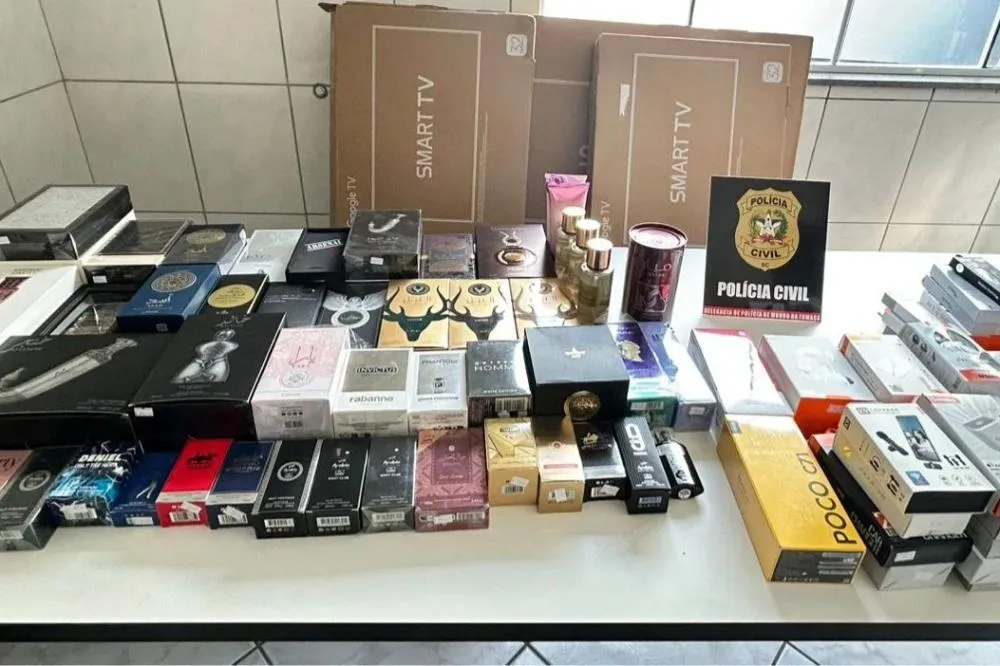 Jovem é preso por contrabandear produtos do Paraguai no Sul de SC