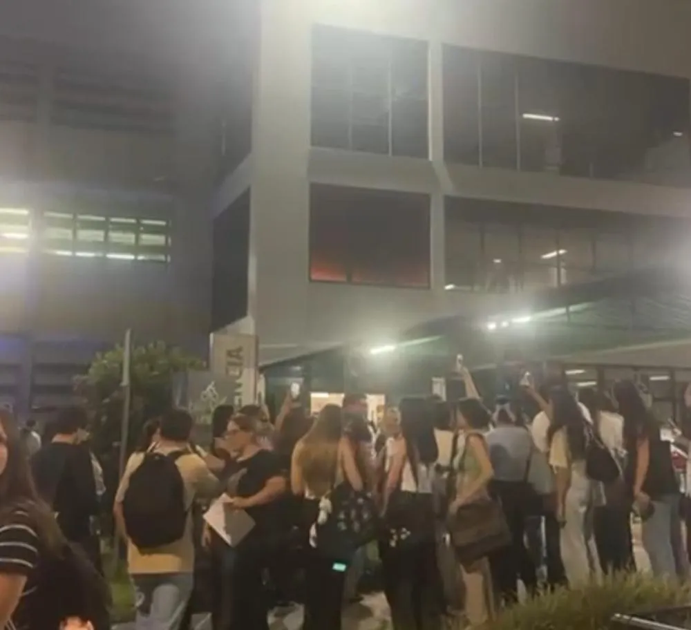 Princípio de incêndio é controlado na Unesc e não deixa vítimas