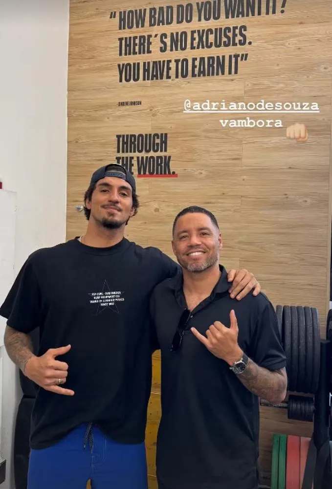 Gabriel Medina aposta em Mineirinho para buscar o tetra mundial na WSL
